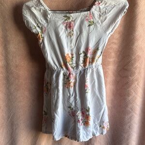 Girls M Size 8 Floral Romper